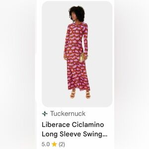 LaDouble J Patterned Long Sleeve Dress